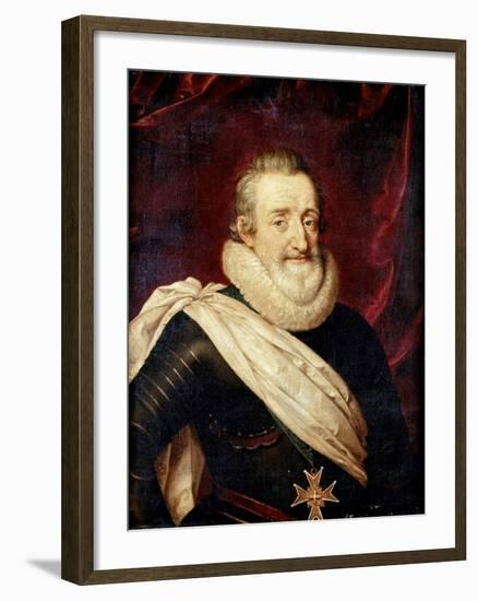 King Henry IV of France-Frans Francken the Younger-Framed Giclee Print