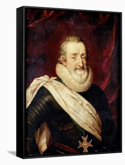 King Henry IV of France-Frans Francken the Younger-Framed Stretched Canvas