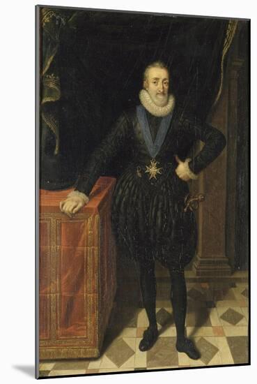 King Henry IV of France-Frans Francken the Younger-Mounted Giclee Print