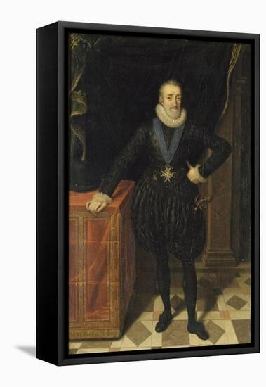 King Henry IV of France-Frans Francken the Younger-Framed Stretched Canvas