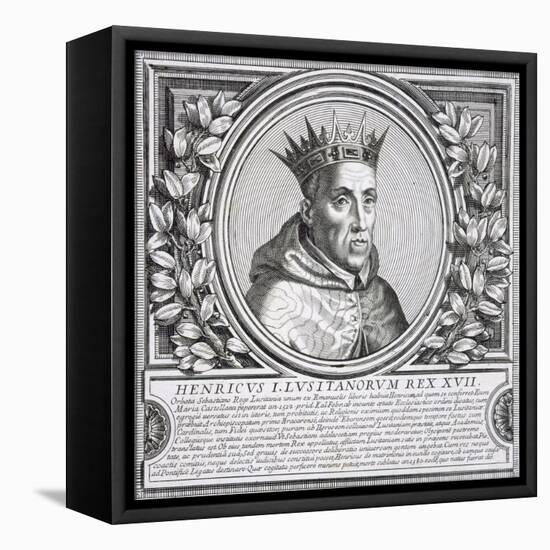 King Henry of Portugal (Litho)-null-Framed Stretched Canvas