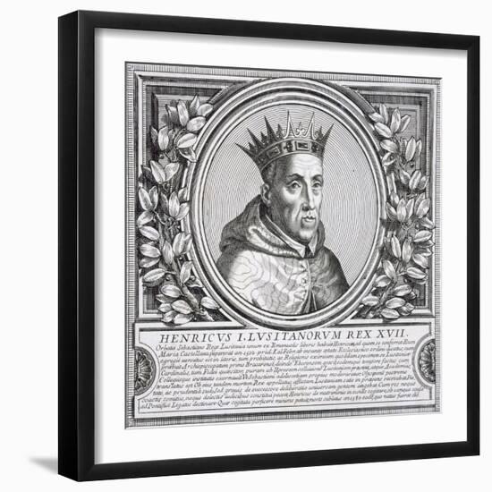 King Henry of Portugal (Litho)-null-Framed Giclee Print