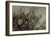 King Henry V at the Battle of Agincourt, 1415-Sir John Gilbert-Framed Giclee Print
