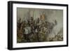 King Henry V at the Battle of Agincourt, 1415-Sir John Gilbert-Framed Giclee Print