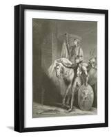 King Henry V, before Harfleur-Richard Westall-Framed Giclee Print