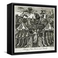 King Henry V of England and His Family-C Grignion-Framed Stretched Canvas