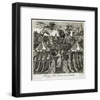 King Henry V of England and His Family-C Grignion-Framed Art Print