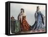 King Henry VI of England and Margaret of Anjou-Stefano Bianchetti-Framed Stretched Canvas