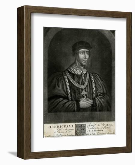 King Henry VI-H Godolphin-Framed Art Print