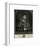 King Henry VI-H Godolphin-Framed Art Print