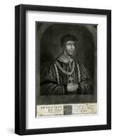 King Henry VI-H Godolphin-Framed Art Print