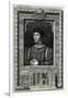 King Henry VI-G. Vertue-Framed Art Print