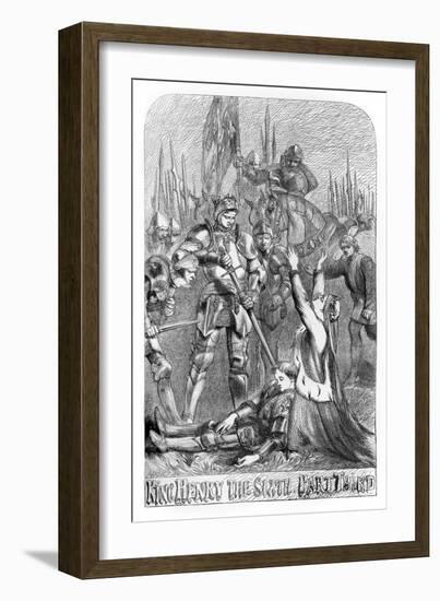 King Henry VI-John Gilbert-Framed Giclee Print