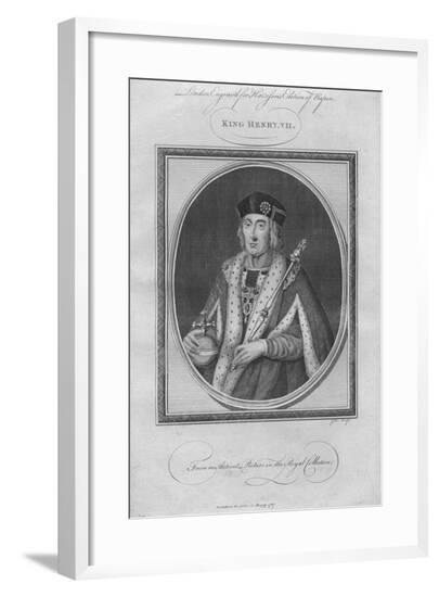 King Henry VII, 1787--Framed Giclee Print