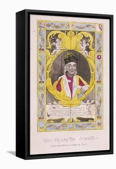 King Henry VII, C1750-null-Framed Stretched Canvas