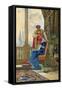 King Henry VIII and Ann Boleyn-Dionisio Baixeras-Verdaguer-Framed Stretched Canvas