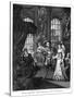 King Henry VIII and Anne Boleyn by William Hogarth-William Hogarth-Stretched Canvas