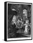 King Henry VIII and Anne Boleyn by William Hogarth-William Hogarth-Framed Stretched Canvas