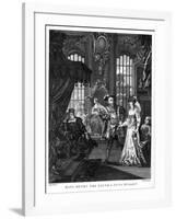 King Henry VIII and Anne Boleyn by William Hogarth-William Hogarth-Framed Giclee Print