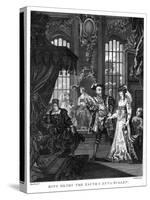 King Henry VIII and Anne Boleyn by William Hogarth-William Hogarth-Stretched Canvas