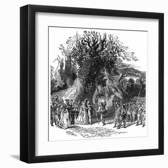 King Henry VIII at Shooter's Hill-null-Framed Art Print