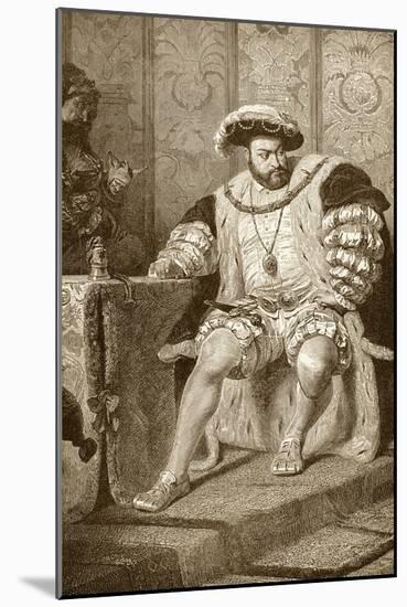 King Henry VIII of England-null-Mounted Giclee Print