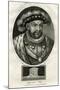 King Henry VIII of England-J Chapman-Mounted Art Print