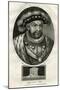 King Henry VIII of England-J Chapman-Mounted Art Print