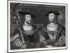 King Henry VIII with the Emperor Carl V as Young Men at the Field of the Cloth of Gold 1520-Robert Brown-Mounted Art Print