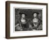 King Henry VIII with the Emperor Carl V as Young Men at the Field of the Cloth of Gold 1520-Robert Brown-Framed Art Print