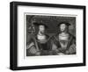 King Henry VIII with the Emperor Carl V as Young Men at the Field of the Cloth of Gold 1520-Robert Brown-Framed Art Print