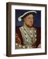 King Henry VIII-Hans Holbein the Younger-Framed Giclee Print