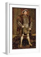 King Henry Viii-Hans Holbein the Younger-Framed Giclee Print