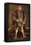 King Henry Viii-Hans Holbein the Younger-Framed Stretched Canvas