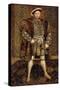 King Henry Viii-Hans Holbein the Younger-Stretched Canvas