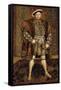 King Henry Viii-Hans Holbein the Younger-Framed Stretched Canvas