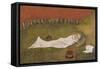 King Hobgoblin Sleeping-Hugo Simberg-Framed Stretched Canvas