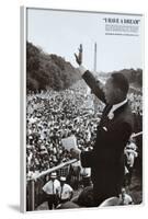 King I Have a Dream-null-Framed Art Print