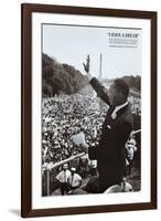 King I Have a Dream-null-Framed Art Print