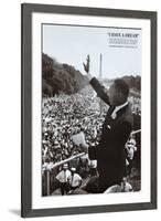 King I Have a Dream-null-Framed Art Print