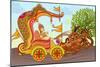 King in Horse Chariot-stockshoppe-Mounted Art Print