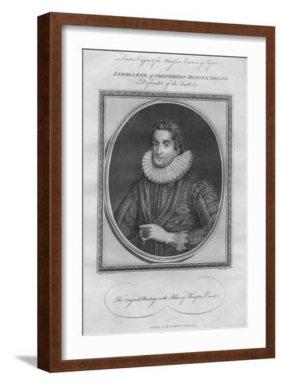 King James I, 1787--Framed Giclee Print