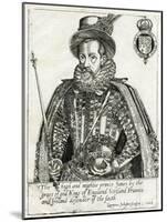 King James I of England and VI of Scotland-Laurence Johnson-Mounted Art Print