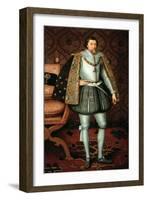 King James I of England-Paul van Somer-Framed Giclee Print