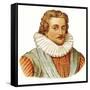 King James I-English-Framed Stretched Canvas