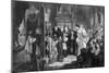 King James II (1633-170) Receiving News of the Landing of the Prince of Orange, 1890-Edward Matthew Ward-Mounted Giclee Print