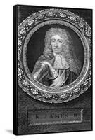 King James II of England-George Vertue-Framed Stretched Canvas