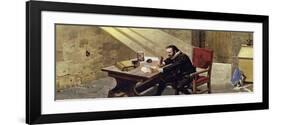 King James Sentenced Raleigh to Imprisonment in the Tower of London-Alberto Salinas-Framed Giclee Print