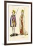 King John and King Henry 1st-H. Shaw-Framed Art Print