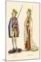 King John and King Henry 1st-H. Shaw-Mounted Art Print